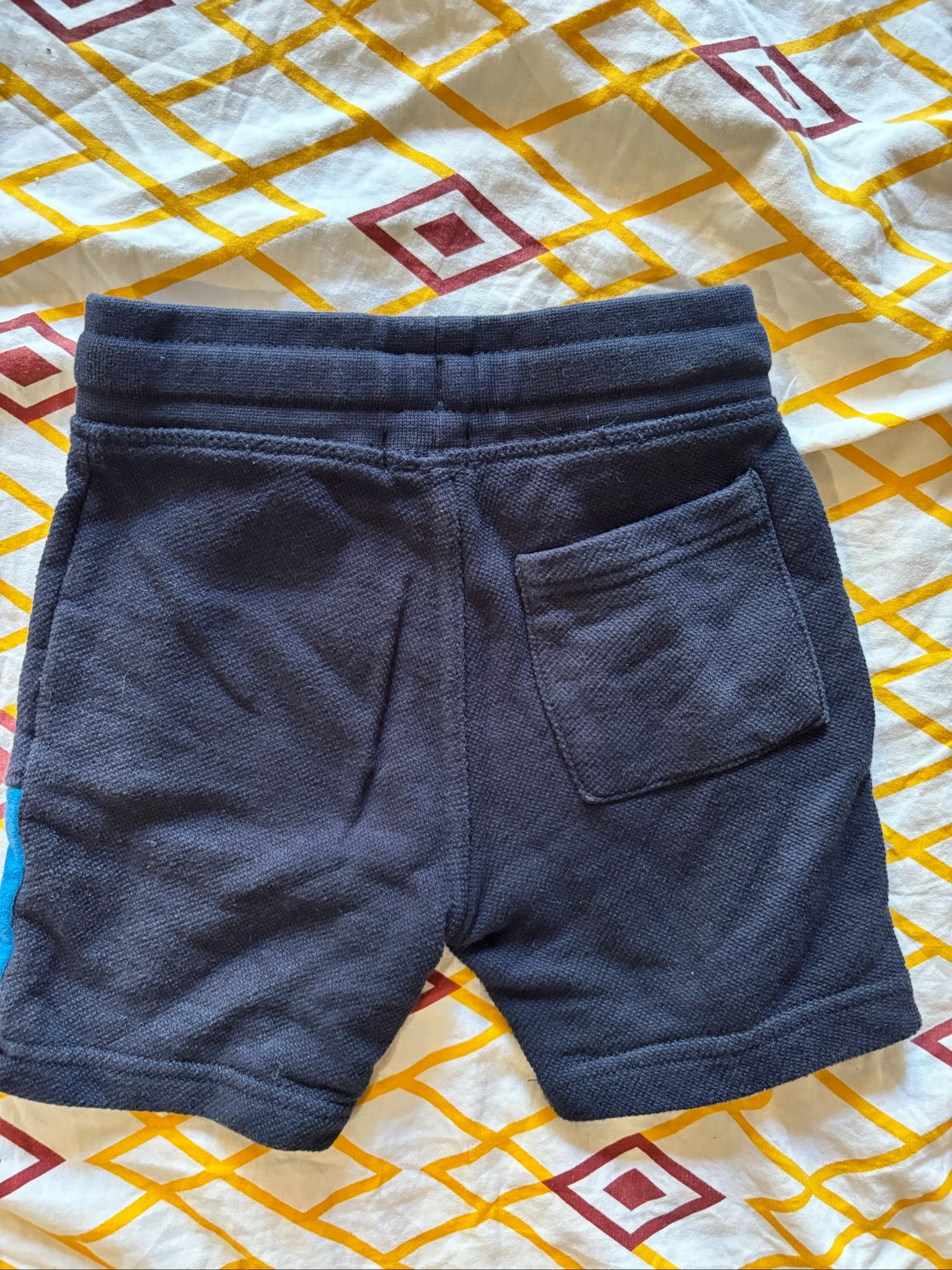 Short azul-marin infantil tamanho 3 anos – photo 3